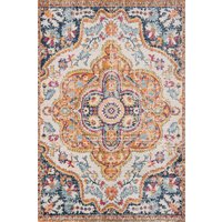 Bright Traditional Medallion Living Area Rug cm x 290 cm