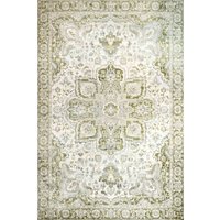 Beige Traditional Floral Oriental Style Fireside Living Room Rug cm x 230 cm