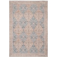 Beige Traditional Pattern Distressed Living Area Rug cm x 170 cm