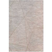 Abstract Outdoor Garden & Patio Area Rug Beige cm x 170 cm