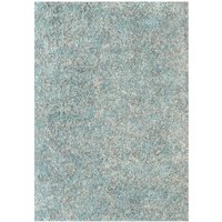 Duck Egg Silver Super Soft Shaggy Area Rug Duck Egg cm x 230 cm