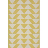 Kukoon Yellow Modern Outdoor, Garden & Patio Area Rug | Size: 120 cm x 170 cm