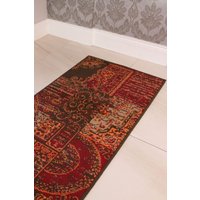 Runner Rug Brown Traditional Long Hallway Rugs cm x 300 cm