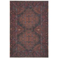 Kukoon 80x150cm Burgundy Washable Indoor Doormat Front Door Entrance Rug | Size: 80 cm x 150 cm
