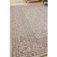 Distressed Soft Washable & Liquid Repellent Living Room Area Rug Light cm x 240 cm