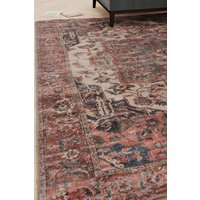 Distressed Washable & Liquid Repellent Living Room Area Rug cm x 170 cm