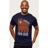 Roarsome Papa Bear Fathers Day T Shirt