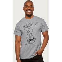 Football Charlie Goal England Euro T Shirt Mid Grey