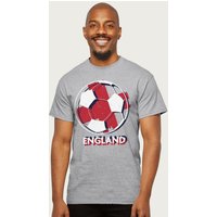 England Euro Football Shadow T Shirt Mid