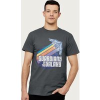 Guardians Galaxy Ship Streaks T Shirt