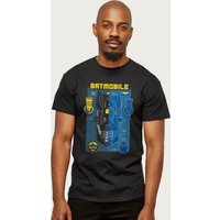 Gotham City Gear Batmobile Blueprint T Shirt