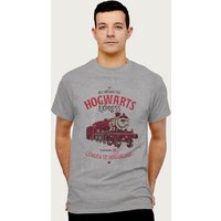 All Aboard Hogwarts Express London To Hogsmeade T Shirt Mid