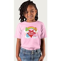 Care Bears On Clouds T-Shirt in Light Pink | Size: 12-13 Years