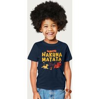 Disney The Lion King Hakuna Matata T-Shirt in Navy | Size: 3-4 Years