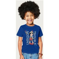 Disney Nothing But Trouble T-Shirt in Royal | Size: 12-13 Years
