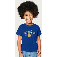 Disney Toy Story Pizza Planet Alien T-Shirt in Royal | Size: 9-11 Years