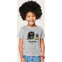 Moomin Stinky Heating Kettle T-Shirt in Mid Grey | Size: 12-13 Years