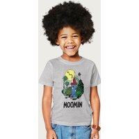 Moomin house T-Shirt in Mid Grey | Size: 3-4 Years