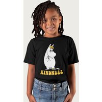 Moomin Snorkmaiden Kindness T-Shirt in Black | Size: 9-11 Years