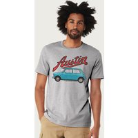 Mini Minor Retro Car British Motor Heritage T Shirt Mid