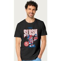 Cherry Slush Red Blue Dr. Alexei Drink T Shirt