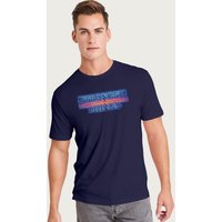 Orange Flare Text Logo T Shirt