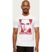 Elvis Presley Red Face T Shirt