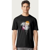Transformers Men's Autobots Classic Spray Paint Logo T-Shirt in Black | Size: Medium