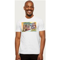 Greetings Wish You Werent Here Marvel T Shirt