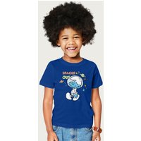 The Smurfs Spaced Out T-Shirt in Royal | Size: 12-13 Years