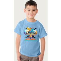 Transformers Battle Ready Starscream T-Shirt in Light Blue | Size: 9-11 Years