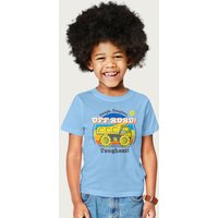 Tonka Dump Truck Off-Road Toughest T-Shirt in Light Blue | Size: 7-8 Years