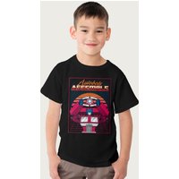 Transformers Autobots Assemble Retrowave T-Shirt in Black | Size: 12-13 Years