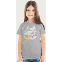 Clover Trio Peace Love Happiness T Shirt Mid