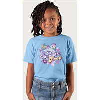 My Little Pony Moonstone Be Yourself Be Free T-Shirt in Light Blue | Size: 5-6 Years