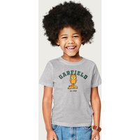 Garfield Varsity Sports Est 1978 T-Shirt in Mid Grey | Size: 5-6 Years