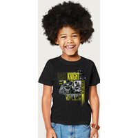 Batman Dark Knight The Caped Crusader T-Shirt in Black | Size: 5-6 Years