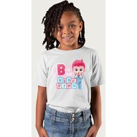 Bebefinn B Is For Finn Kids T-Shirt in White | Size: 5-6 Years