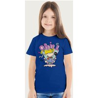 Rugrats Angelica Chill Ice Creams T-Shirt in Royal | Size: 7-8 Years