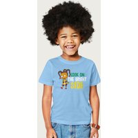 Rugrats Susie Look On The Bright Side T-Shirt in Light Blue | Size: 9-11 Years