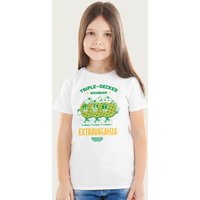 Stranger Things Hopper's Triple Decker Waffle Extravaganza T-Shirt in White | Size: 3-4 Years