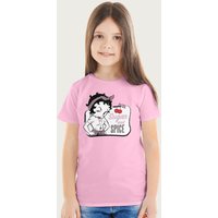 Betty Boop Sugar & Spice Cherry T-Shirt in Light Pink | Size: 3-4 Years