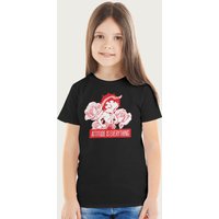 Betty Boop Attitude Is Everything Roses T-Shirt in Black | Size: 3-4 Years