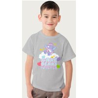 Care Bears Forever T-Shirt in Mid Grey | Size: 9-11 Years