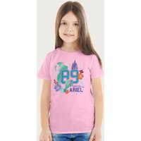 The Little Mermaid Princess Ariel 89 T-Shirt in Light Pink | Size: 7-8 Years