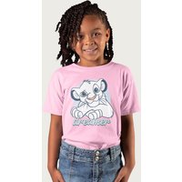 The Lion King Dreamer Simba Disney T-Shirt in Light Pink | Size: 7-8 Years