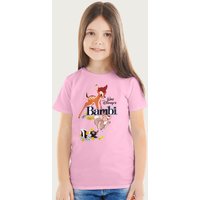 Disney Bambi Character Montage in Light Pink | Size: 3-4 Years