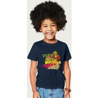 The Lion King Mufasa Pride Rock Disney T-Shirt in Navy | Size: 9-11 Years