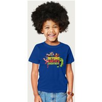 Marvel Avengers Attack Beyond Earths Mightiest T-Shirt in Royal | Size: 7-8 Years