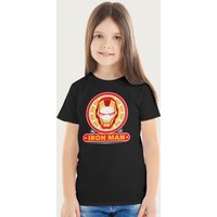 Classic Suit Mask Logo Marvel T Shirt